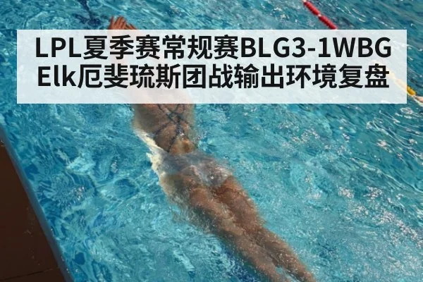 LPL夏季赛常规赛BLG3-1WBG Elk厄斐琉斯团战输出环境复盘